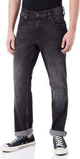 Mustang Washington Męskie Spodnie Jeansowe Denim Grey 1012216 4500 742